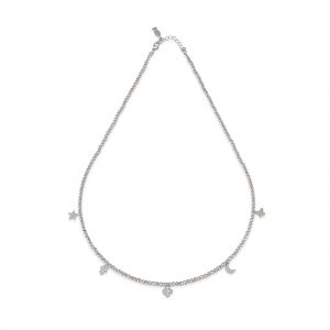 AMULETS NECKLACE WITH LASER BALLS
