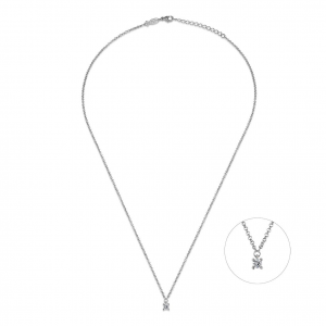 3MM SOLITAIRE NECKLACE