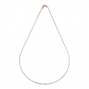 TINY CUBE CHAIN NECKLACE