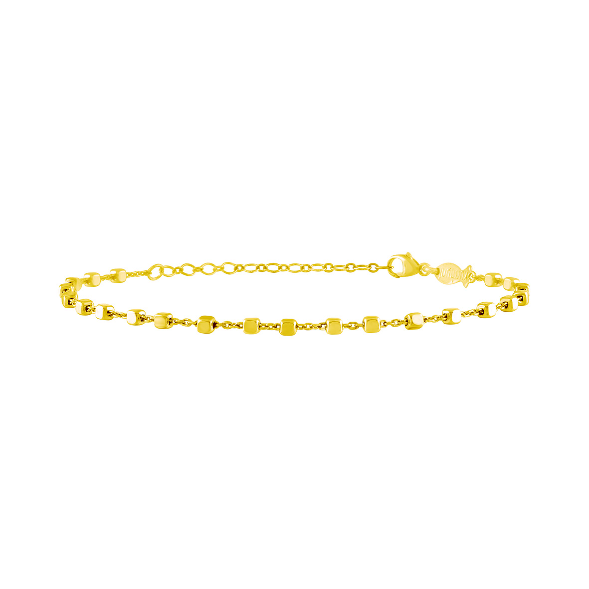 Cubic Chain Bracelet
